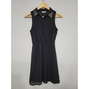 Dizzylizzy Studded‎ Sleeveless Dress Women's XS
